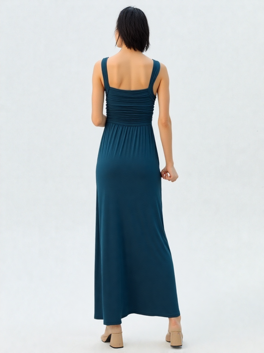 Max Studio Teal Jersey Maxi Dress NWT