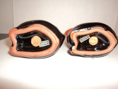 Kitschy Retro 5" Black Swan Salt& Pepper Shaker Set image 2