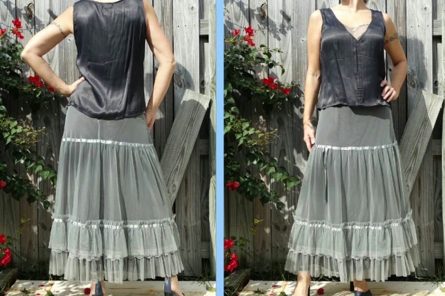 Vintage Boho 2-Piece Skirt and Tank image 1