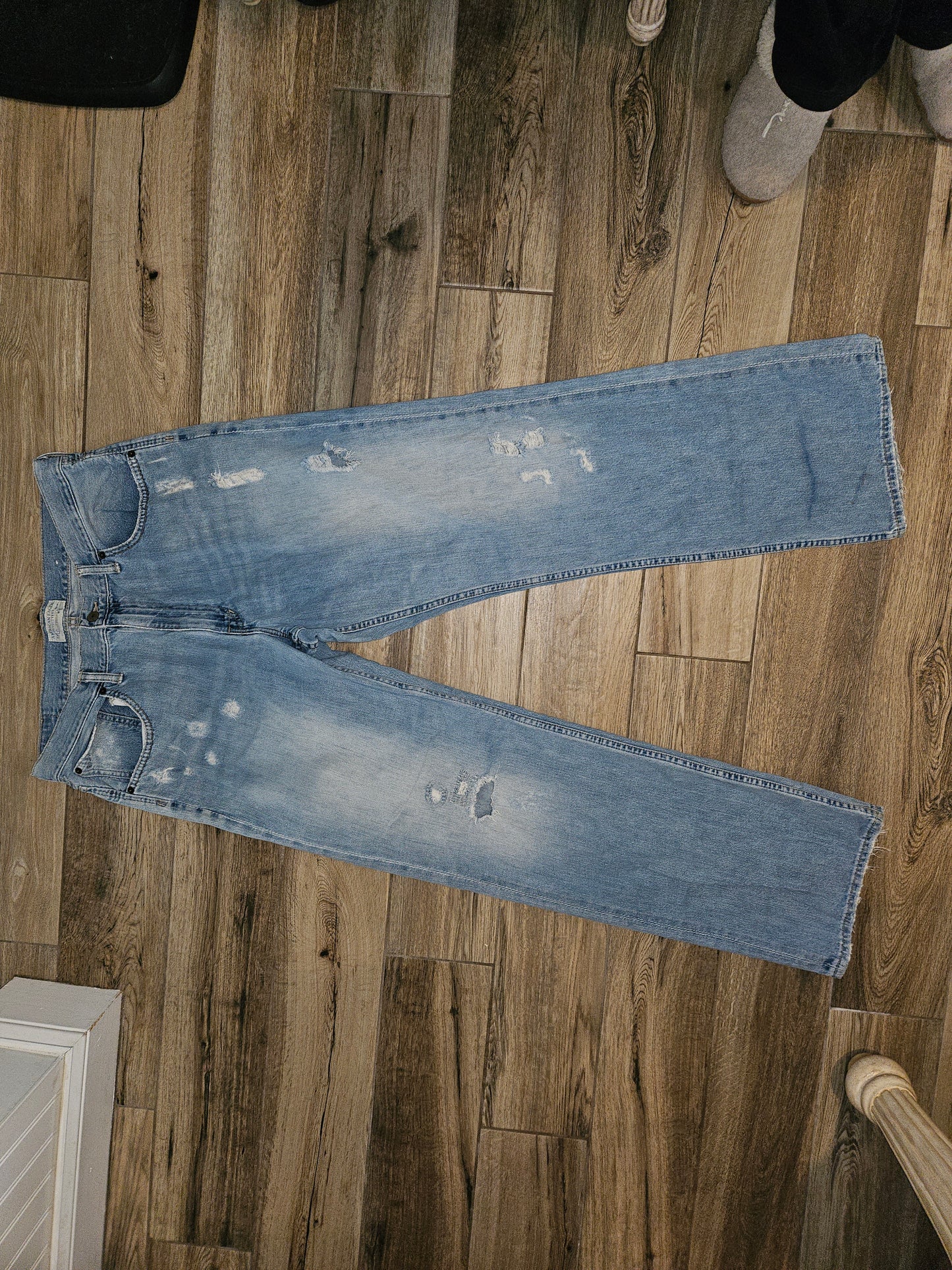 American Eagle Men’s Straight Leg Jeans 34x34 Blue Denim – Worn Once