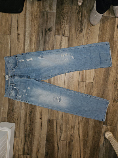 American Eagle Men’s Straight Leg Jeans 34x34 Blue Denim – Worn Once