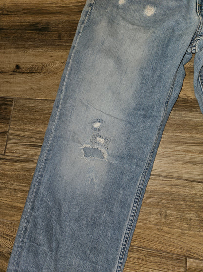 American Eagle Men’s Straight Leg Jeans 34x34 Blue Denim – Worn Once