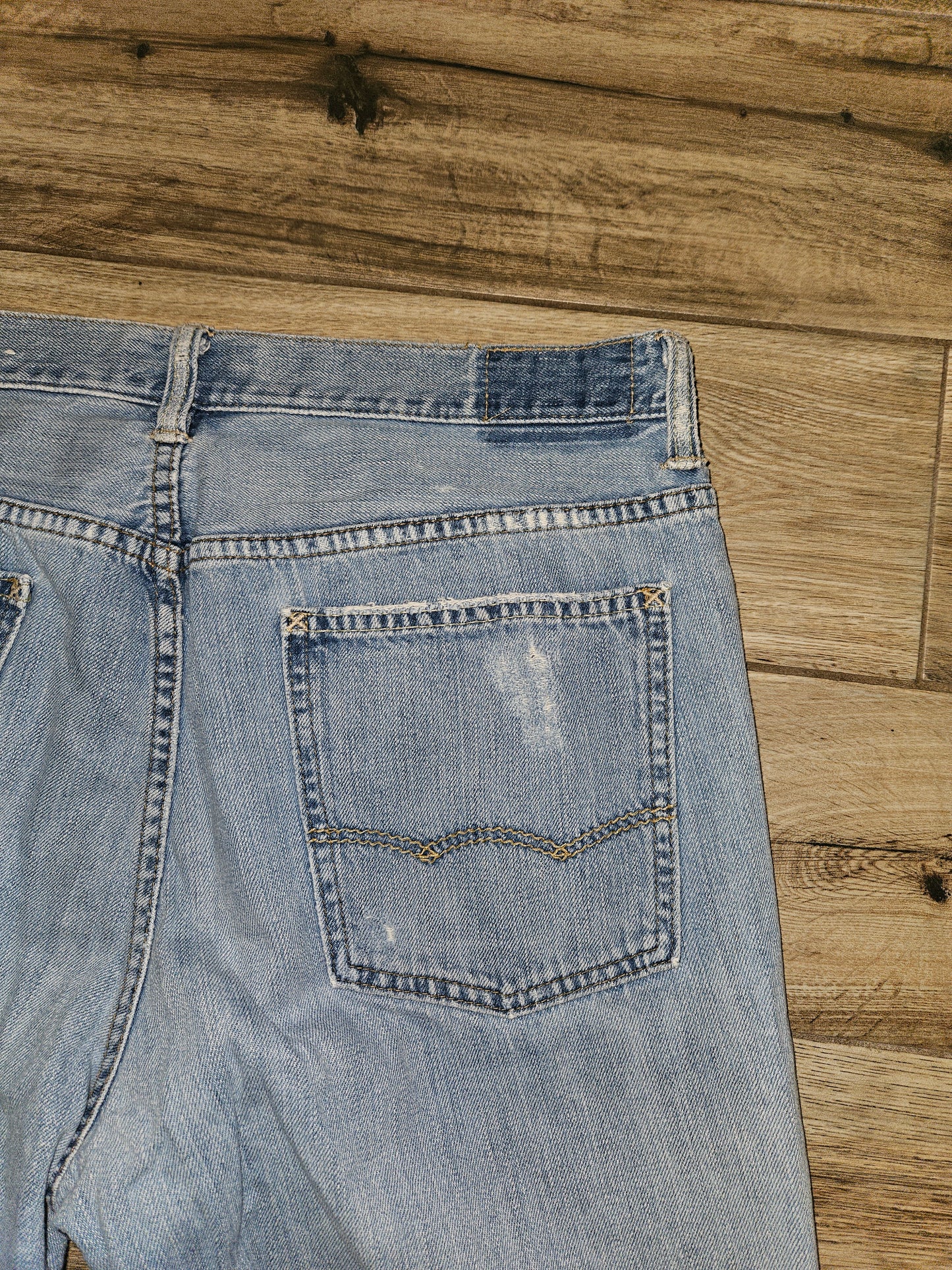 American Eagle Men’s Straight Leg Jeans 34x34 Blue Denim – Worn Once