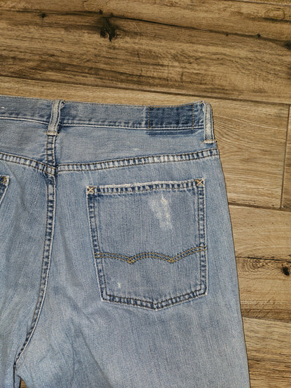 American Eagle Men’s Straight Leg Jeans 34x34 Blue Denim – Worn Once