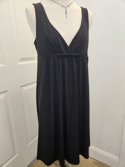 ABS Essentials Little Black Empire Waist Dress – Size Small – NWT