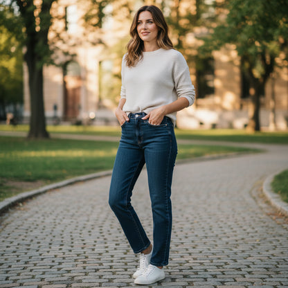 Vintage Levi’s 512 Slim Fit Tapered Jeans | Dark Blue Denim | Size 9 Medium