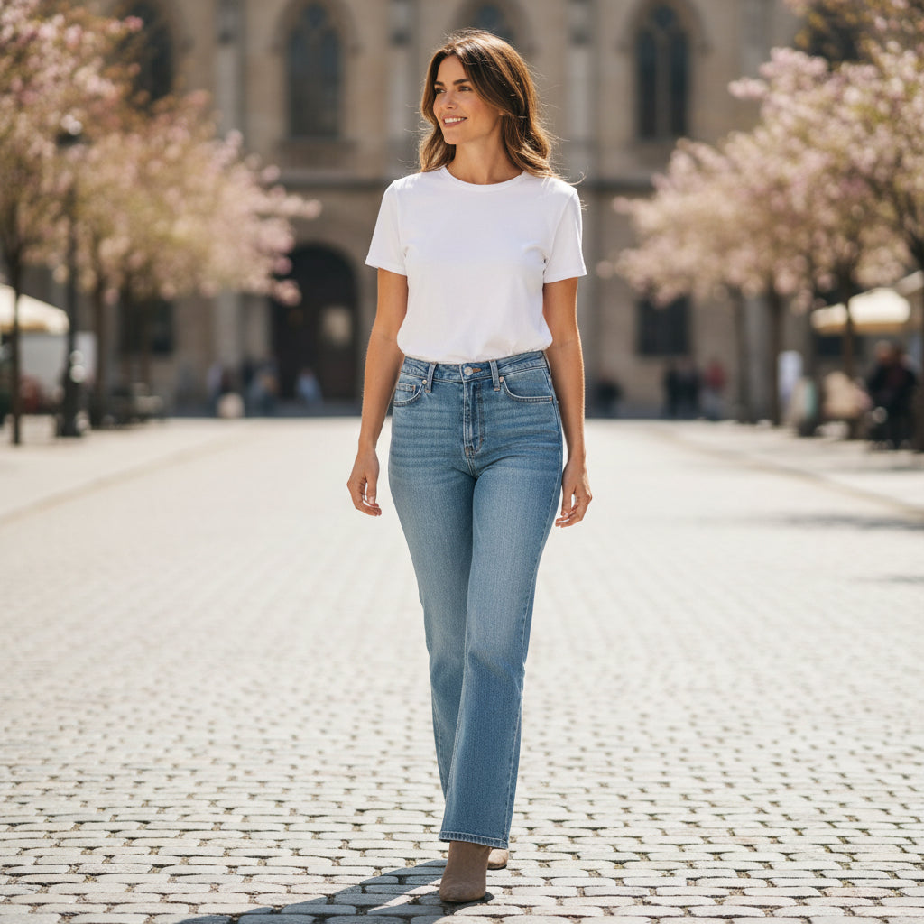 Vintage Levi’s 550 Relaxed Bootcut Jeans | Light Wash | Size 8M