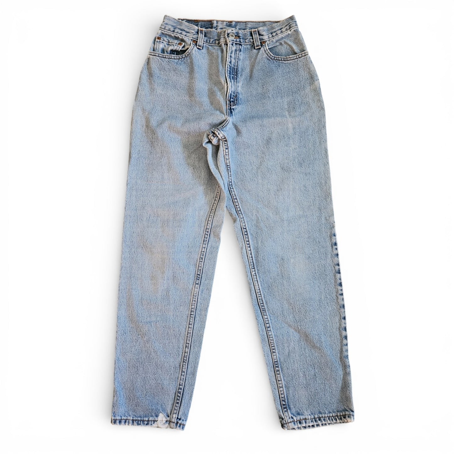 Vintage Levi’s 550 Relaxed Fit Tapered Jeans | Light Wash | 28x28