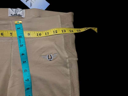TuffRider Women's Ventilated Schooling Tights - Tan Size M NWOT