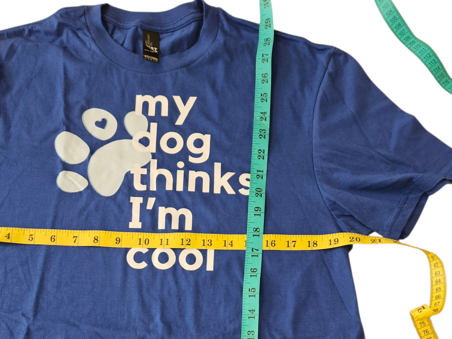 My Dog Thinks I’m Cool Crew Neck T-Shirt – Women’s Small – New