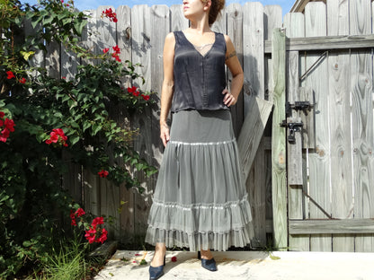 Vintage Boho 2-Piece Skirt and Tank image 0