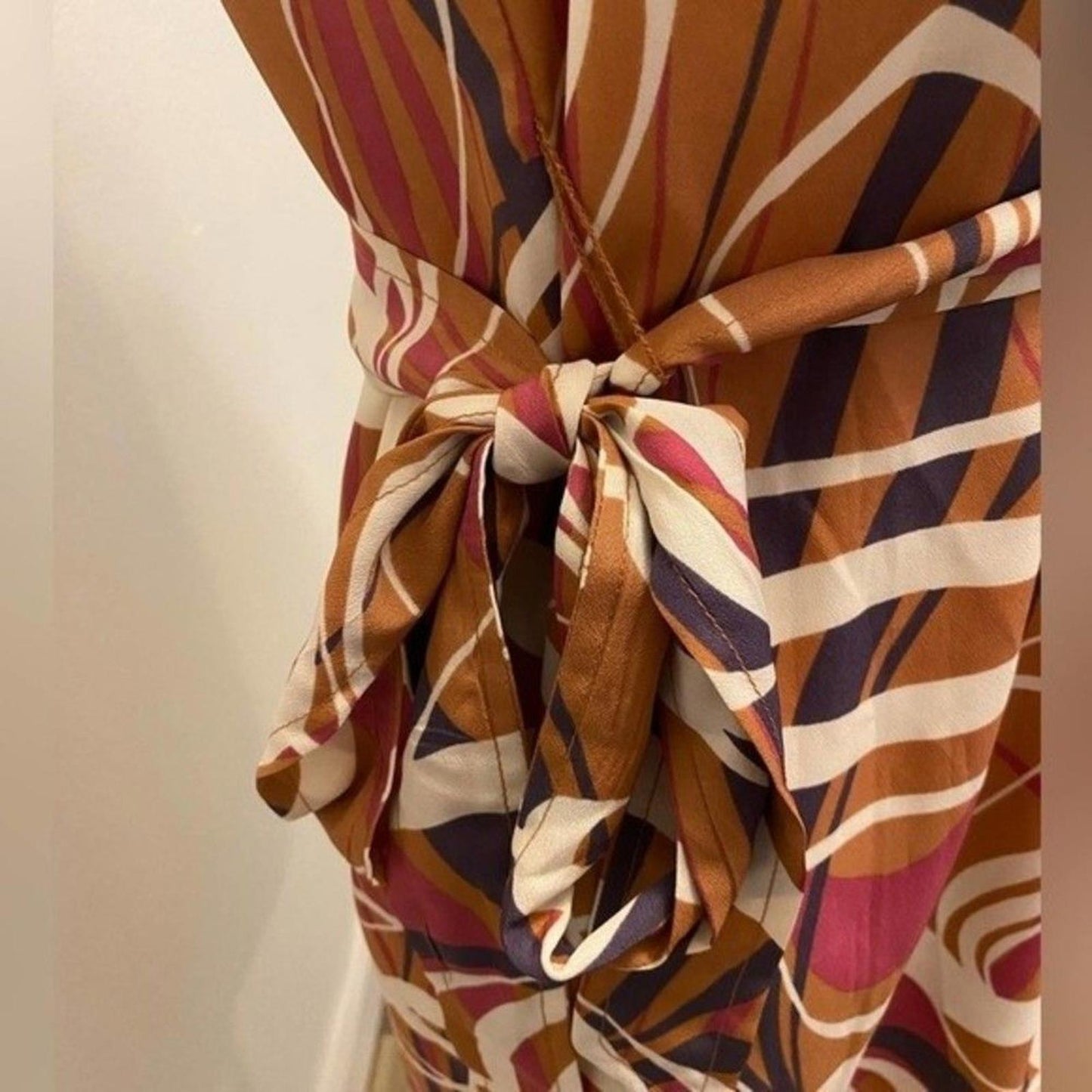 Banana Republic Midi Sheath Dress Earth Tones NWT