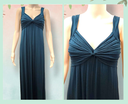 Max Studio Teal Jersey Maxi Dress image 3