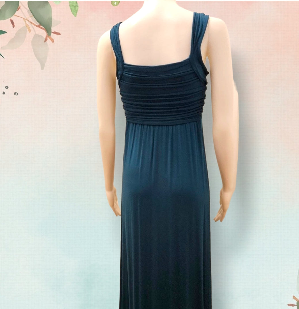Max Studio Teal Jersey Maxi Dress image 2