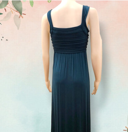 Max Studio Teal Jersey Maxi Dress image 2